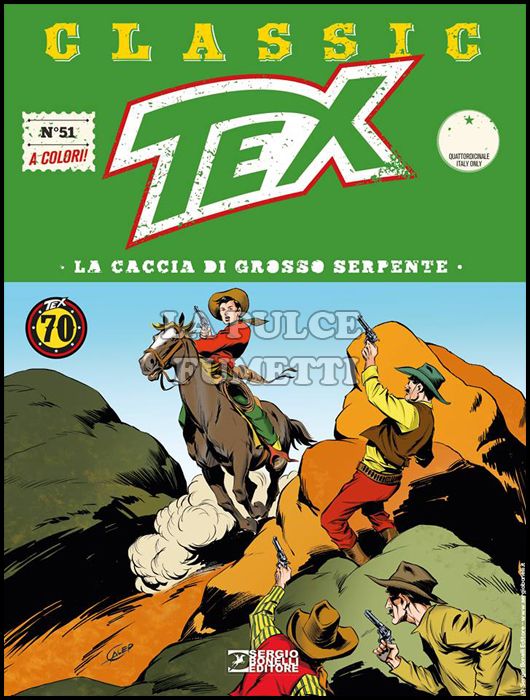 TEX CLASSIC # 51: LA CACCIA DI GROSSO SERPENTE